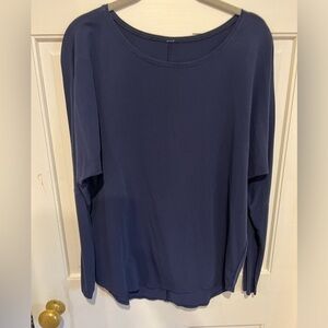 Kit and Ace navy blue long sleeve tee
